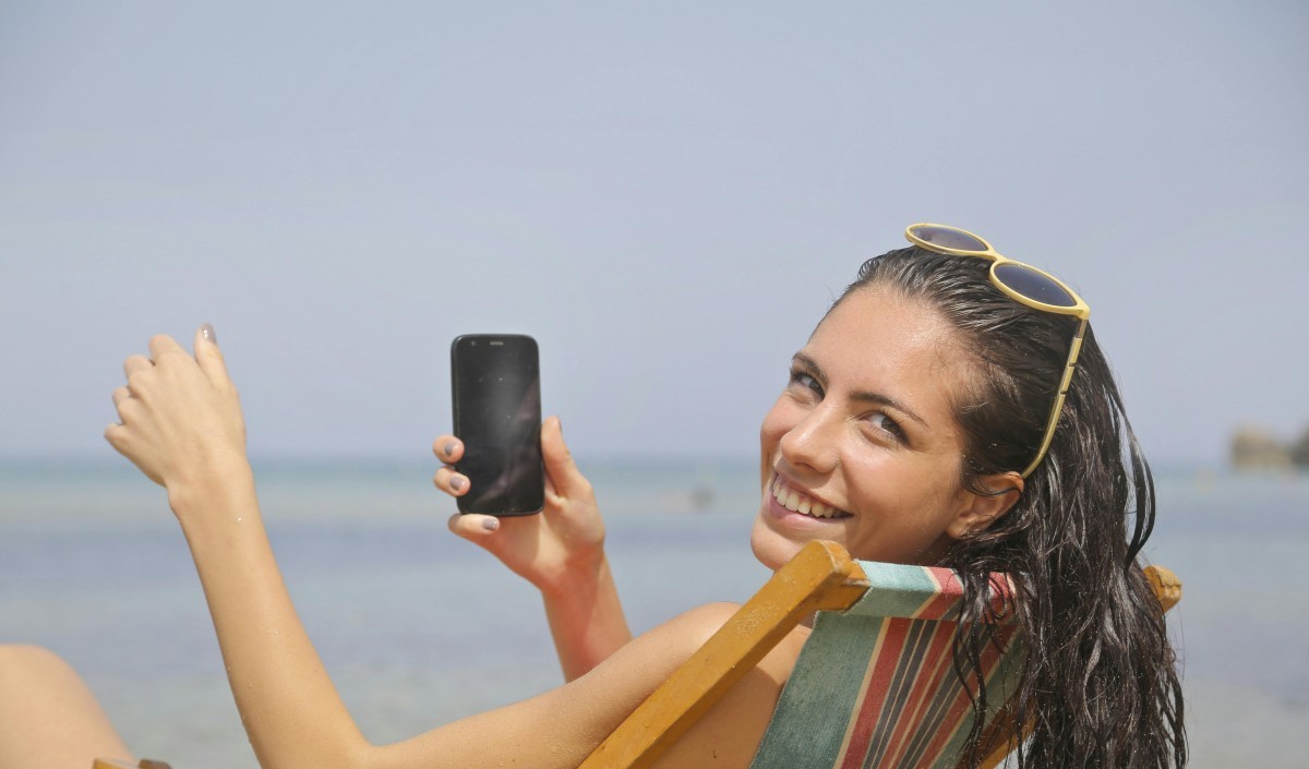 Girl on the beach