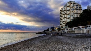 Primorsky Strand von Jalta, Krim