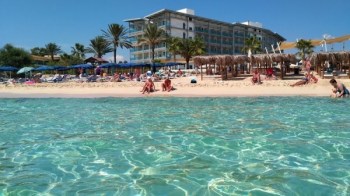 Makronissos strand, Ciprus