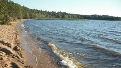 Lake Dvigne, Russland