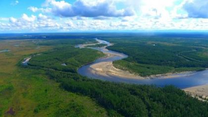 Maya upė, Rusija