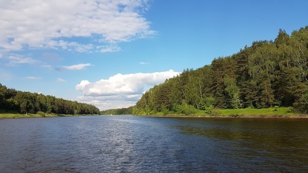 Channel Moscow Lake