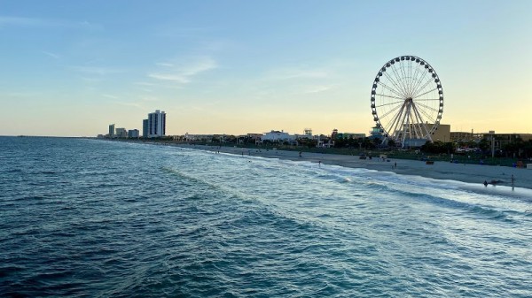 Why is Myrtle Beach water blue now?