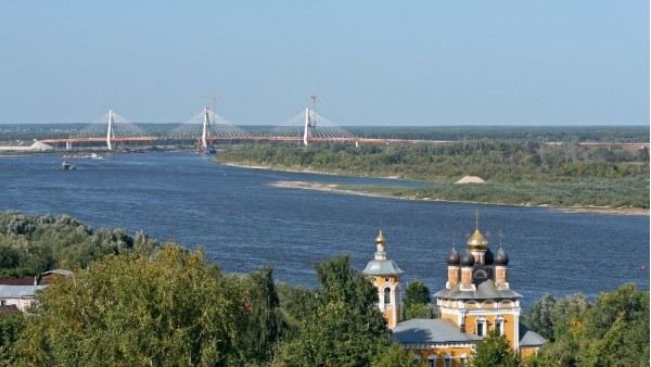 Вода в реке ока