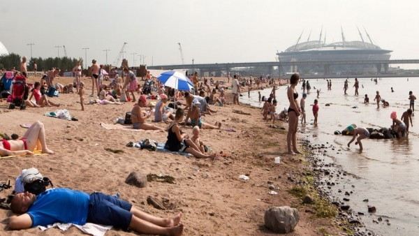 Температура воды в море в Санкт-Петербурге